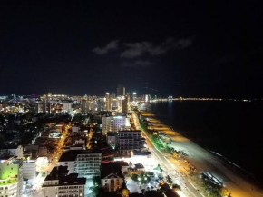 Amazing View To The Sea & City - 1 Min Walk To Beach - 2 Bedrooms - Free Pick Up At Airport